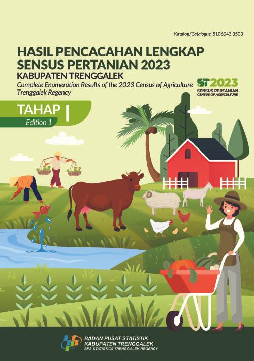 Hasil Pencacahan Lengkap Sensus Pertanian 2023 - Tahap I Kabupaten Trenggalek
